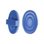 Rubber Curry Comb (Small - ideal for children) Blue No.7168)